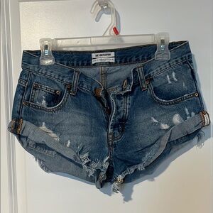 One Teaspoon Denim Shorts